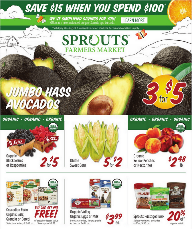 Sprouts Weekly Ad July 28 Aug 03, 2021