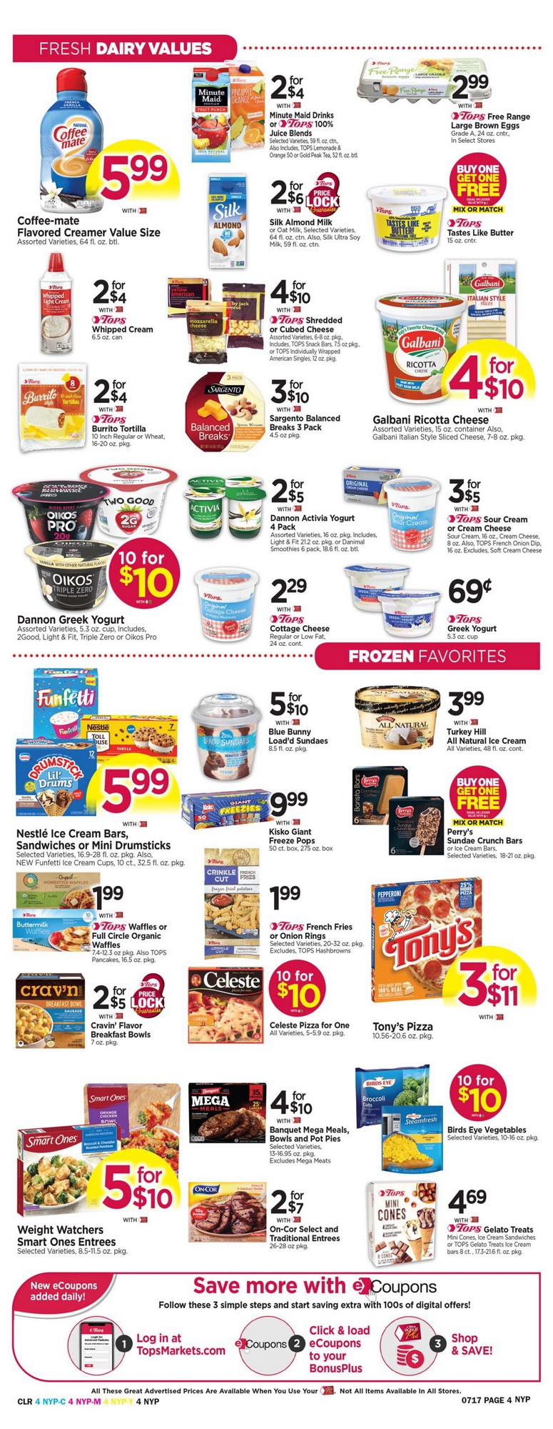 Tops Weekly Ad Jul 11 Jun 17, 2021