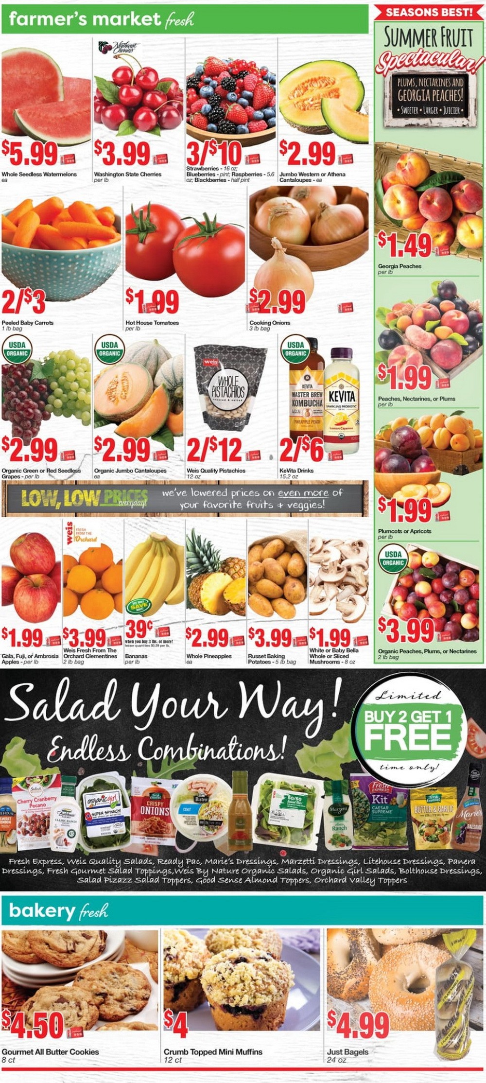 Weis Markets Weekly Ad Jul 22 Jul 29, 2021