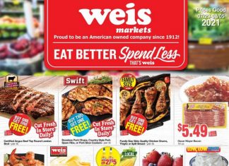 Weis Markets Weekly Ad Jul 29 – Aug 05, 2021