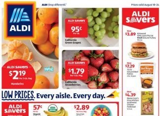 ALDI Weekly Ad Aug 18 – Aug 24, 2021