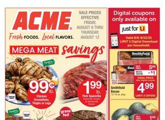 Acme Weekly Ad Aug 06 – Aug 12, 2021
