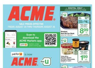 Acme Weekly Ad Aug 20 – Aug 26, 2021