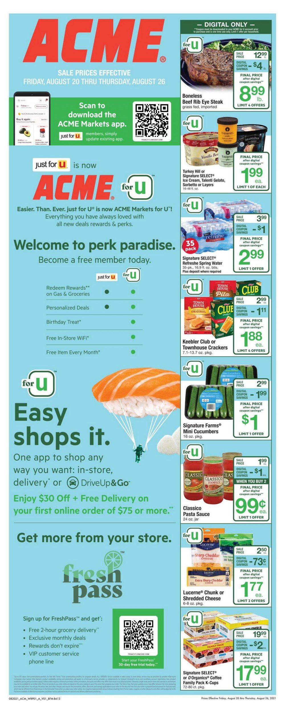 Acme Weekly Ad Aug 20 Aug 26, 2021