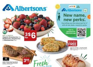 Albertsons Weekly Ad Aug 11 – Aug 17, 2021