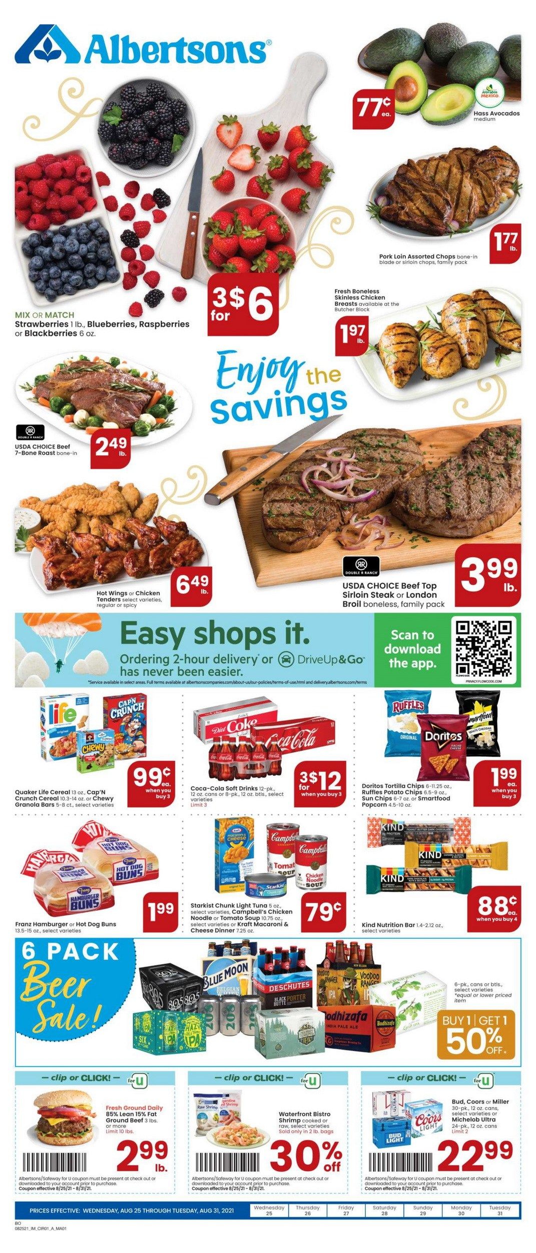 Albertsons Weekly Ad Aug 25 Aug 31, 2021