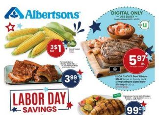 Albertsons Weekly Ad Sep 01 – Sep 07, 2021