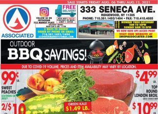 Associated Supermarkets Weekly Ad Aug 06 – Aug 12, 2021