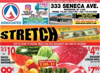 Associated Supermarkets Weekly Ad Aug 13 – Aug 19, 2021