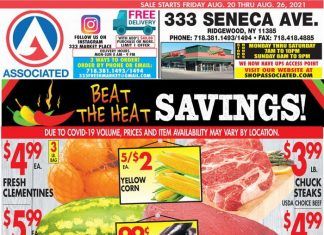 Associated Supermarkets Weekly Ad Aug 20 – Aug 26, 2021