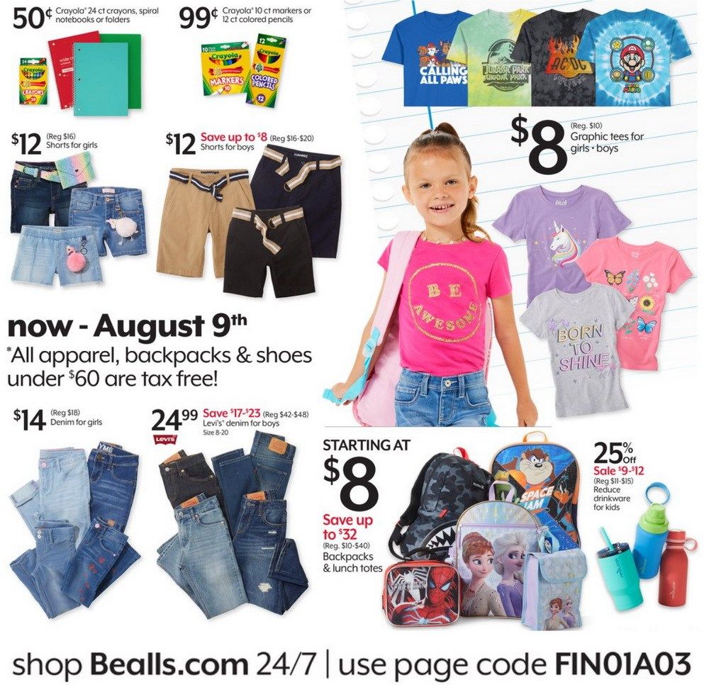 Bealls Weekly Ad Aug 04 Aug 10, 2021