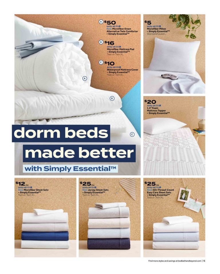 Bed Bath & Beyond Weekly Ad, Aug 01 Aug 15, 2021