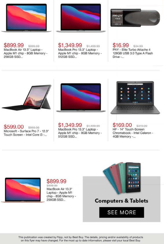 Best Buy Weekly Ad Aug 16 – Aug 23, 2021