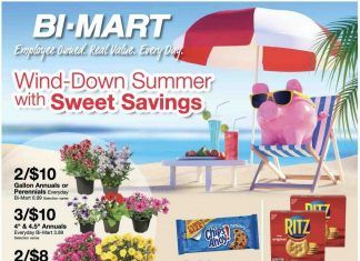 Bi-Mart Weekly Ad Aug 18 – Aug 31, 2021