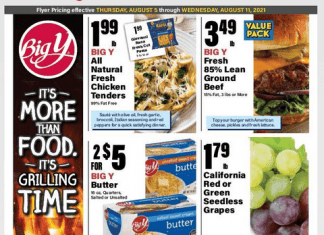 Big Y Weekly Ad Aug 05 – Aug 11, 2021