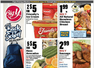 Big Y Weekly Ad Aug 19 – Aug 25, 2021
