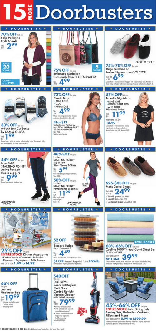 Boscov's Labor Day Sale Aug 19 Aug 25, 2021