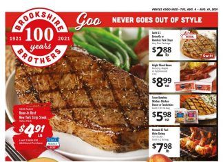 Brookshire Brothers Weekly Ad Aug 04 – Aug 10, 2021