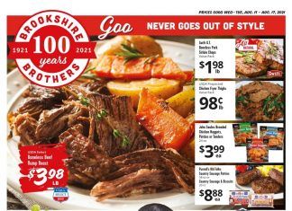 Brookshire Brothers Weekly Ad Aug 11 – Aug 17, 2021