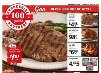Brookshire Brothers Weekly Ad Aug 18 – Aug 24, 2021