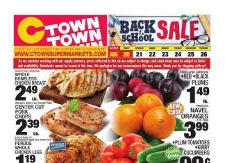 C-Town Weekly Ad Aug 20 – Aug 26, 2021