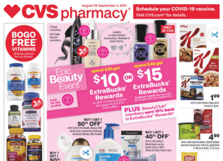 CVS Weekly Ad Aug 29 – Sep 04, 2021