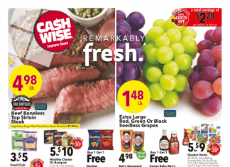 Cash Wise Weekly Ad Aug 25 – Aug 31, 2021