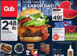 Cub Foods Weekly Ad Aug 29 – Sep 04, 2021