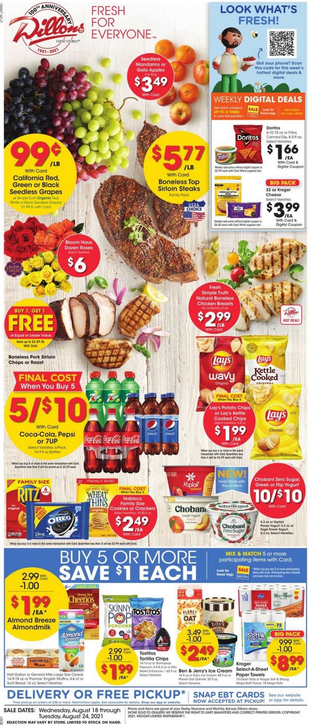 Dillons Weekly Ad Aug 18 Aug 24, 2021
