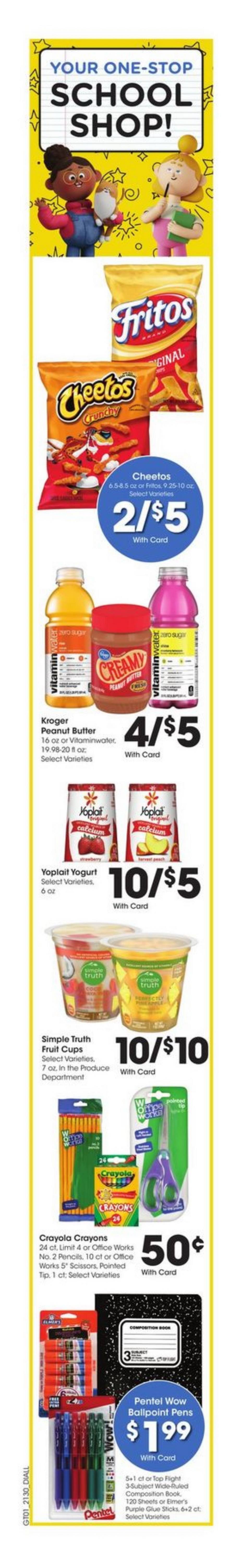 Dillons Weekly Ad Aug 25 – Aug 31, 2021