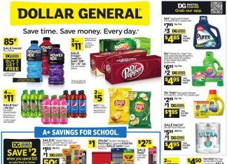 Dollar General Weekly Ad Aug 08 – Aug 14, 2021