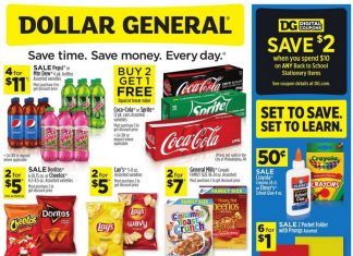 Dollar General Weekly Ad Aug 15 – Aug 21, 2021
