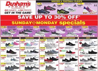 Dunham’s Sports Weekly Ad Aug 07 – Aug 12, 2021
