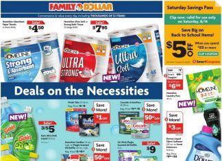 Family Dollar Weekly Ad Aug 09 – Aug 14, 2021