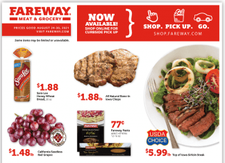 Fareway Weekly Ad Aug 24 – Aug 30, 2021