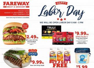 Fareway Weekly Ad Aug 31 – Sep 06, 2021