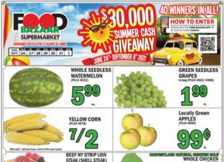 Food Bazaar Weekly Ad Aug 26 – Sep 01, 2021