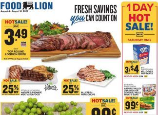Food Lion Weekly Ad Aug 04 – Aug 10, 2021