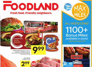 Foodland(Canada) Weekly Ad Aug 12 – Aug 18, 2021