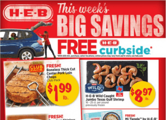 HEB Weekly Ad Aug 18 – Aug 24, 2021