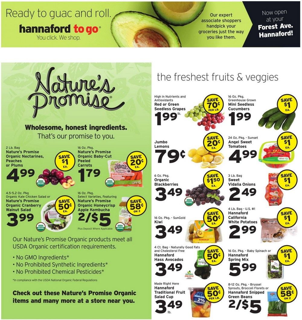 Hannaford Weekly Ad Aug 08 Aug 14, 2021