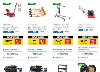 Harbor Freight Instant Savings Now Thru Sep 02, 2021
