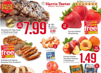 Harris Teeter Weekly Ad Aug 18 – Aug 24, 2021