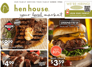 Hen House Weekly Ad Aug 25 – Aug 31, 2021