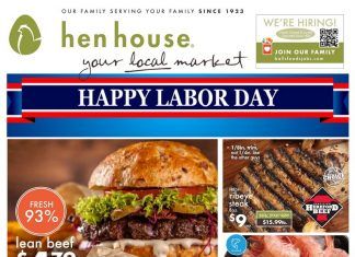 Hen House Weekly Ad Sep 01 – Sep 07, 2021