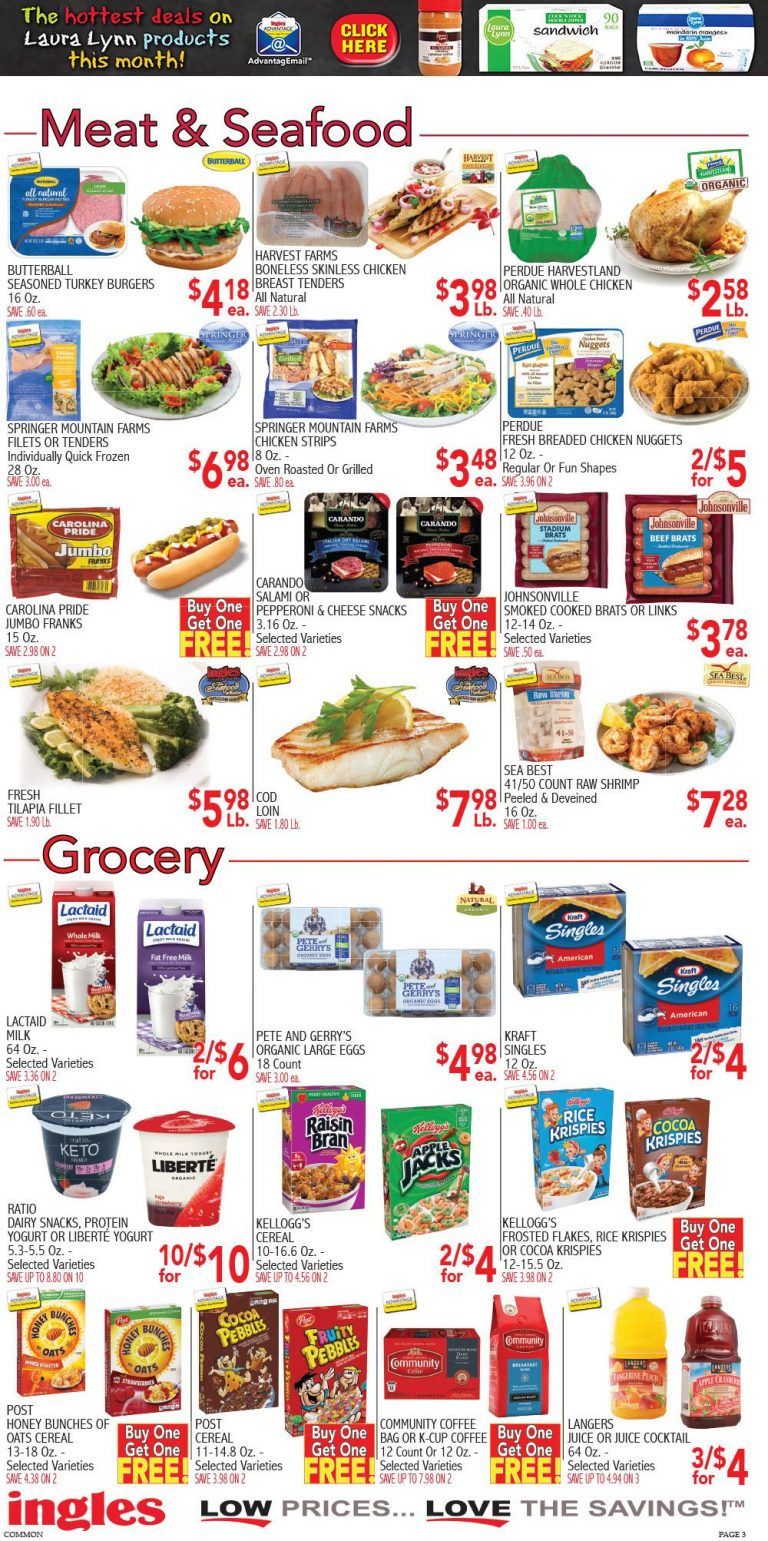 Ingles Weekly Ad Aug 25 – Aug 31, 2021