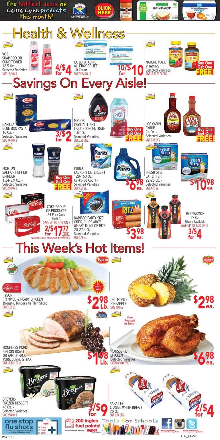 Ingles Weekly Ad Aug 25 – Aug 31, 2021