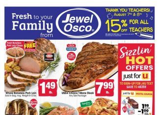 Jewel Osco Weekly Ad Aug 04 – Aug 10, 2021