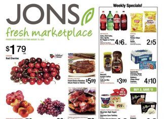 Jons Weekly Ad Aug 25 – Aug 31, 2021