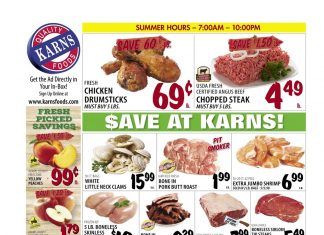 Karns Quality Foods Weekly Ad Aug 17 – Aug 23, 2021